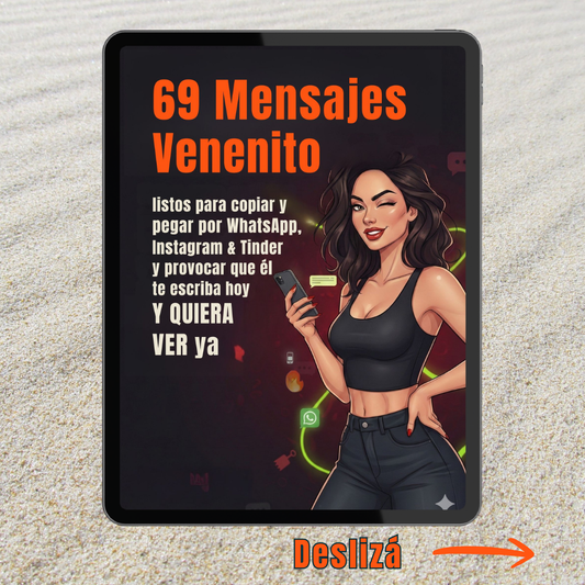 69 Mensajes Venenito + 3 Bonos Exclusivos